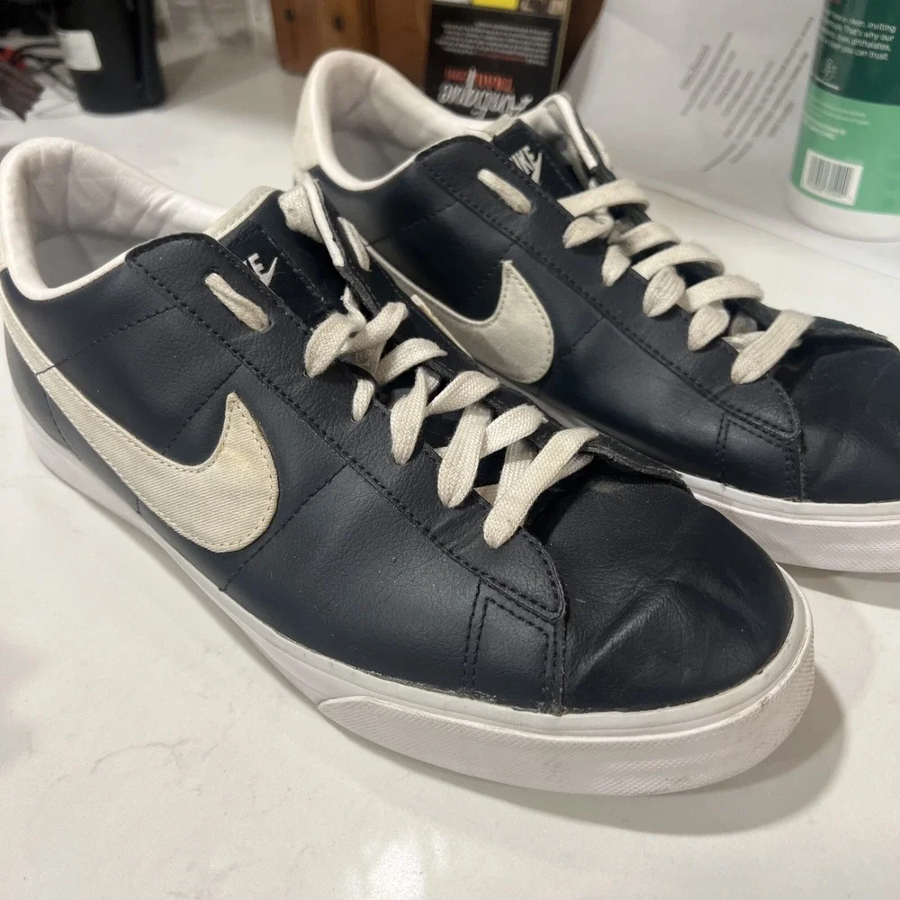 2011 Nike Sweet Classic Leather‎ 318333 402 blue white MEN  Size  13